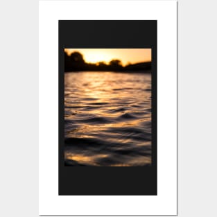 Sunset Ripples Posters and Art